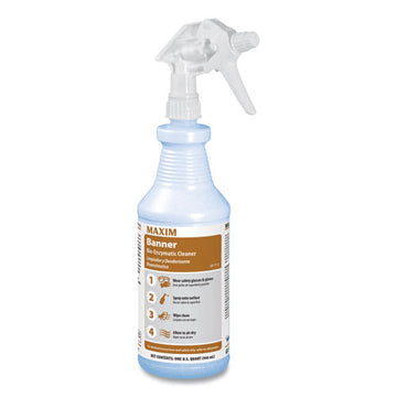 Maxim® Banner Bio-enzymatic Cleaner, Fresh Scent, 32 Oz Spray Bottle, 12-carton freeshipping - TVN Wholesale